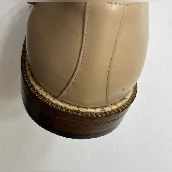 Mezlan Mens Beige Derby Shoes(Made in Spain) Size 12 - Picture 14 of 16